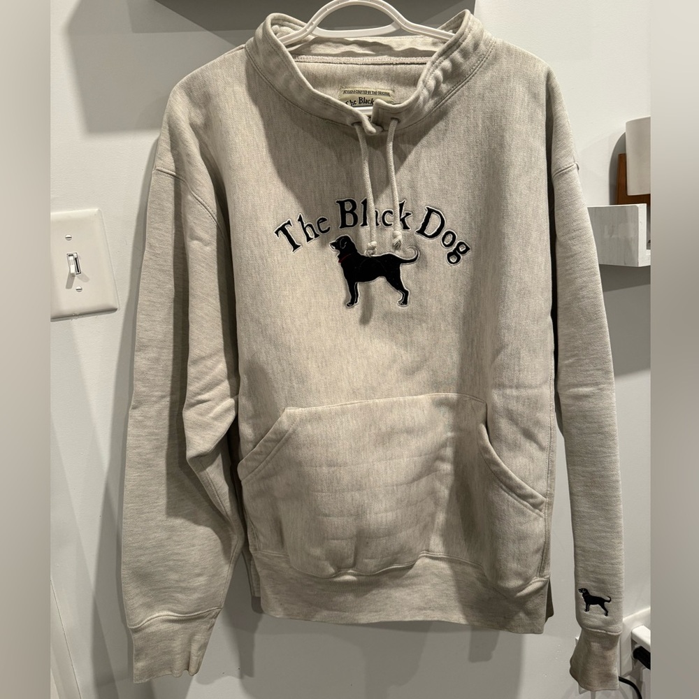Vintage oversized the black dog co. crew neck sweatshirt